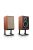 KLH MODEL THREE - 2-Way Closed Hi-Fi Floorstanding Speaker Pair - West African Mahogany