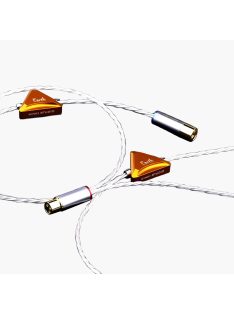   KINKI STUDIO EARTH XLR (F) - XLR (M) CABLU - Cablu stereo de înaltă calitate cu pereche de cabluri cu conectori XLR (F) și XLR (M) - 1m