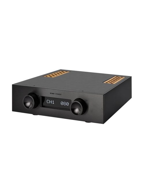 KINKI STUDIO EX-M1+ - High performance High-End Stereo (dual mono) Integrated Amplifier - Black - NEW