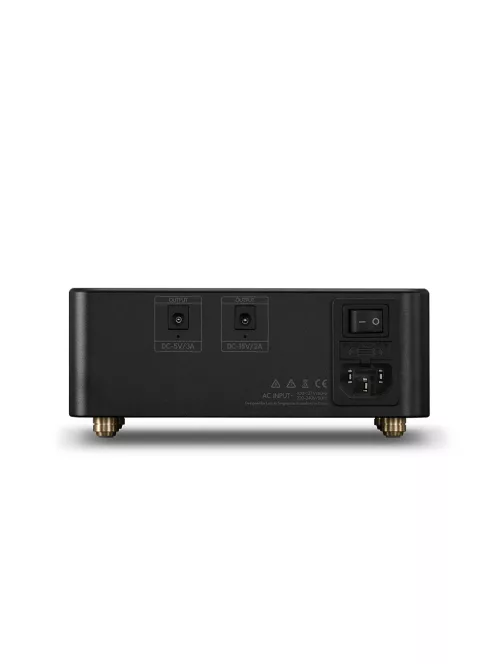LAIV CRESCENDO BEAT - Linear Power Supply with 5 V and 15 V Dual-Output - Black