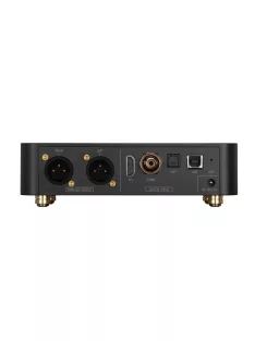   LAIV HARMONY uDAC - Premium Quality Compact Desktop DAC 768 kHz DSD256 with Remote Control and XLR to RCA Adapter - Black