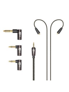   MEE AUDIO BALANCED MMCX CABLE SET - 2.5mm Balanced Silver Coated OFC Cable with 4.4mm and 3.5mm Balanced Adapters