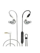 MEE AUDIO M6 PRO - Universal noise isolating In-Ear monitor headphones with removable cable - Clear