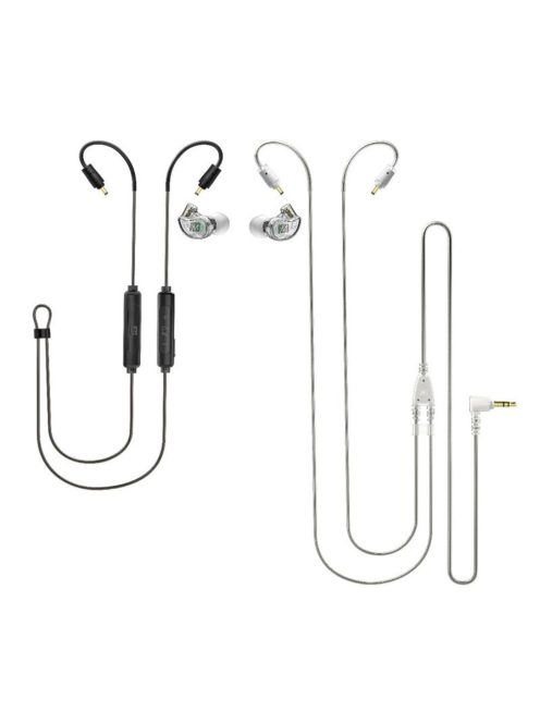 MEE AUDIO M6 PRO - Universal noise isolating In-Ear monitor headphones with removable cable - Clear