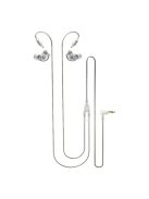 MEE AUDIO M6 PRO - Universal noise isolating In-Ear monitor headphones with removable cable - Clear