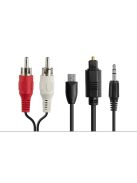 MEE AUDIO T1CMA3D - Cinema 3D Over-ear Closed-Back Bluetooth Headphones and Connect Wireless transmitter for TV and HiFi Systems