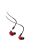 MEE AUDIO M6 PRO MKII - Professionelle In-Ear-Kopfhörer mit Geräuschisolation und abnehmbarem Kabel - Rot