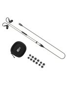 MEE AUDIO M6-USB - Memory Wire In-Ear Sports Headphones with Type-C Connector - Black