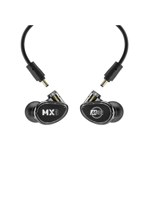 MEE AUDIO MX3 PRO - Modular hybrid in-ear earphones with three dynamic drivers - Black