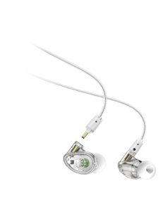   MEE AUDIO MX4 PRO - Modular hybrid in-ear earphones with four dynamic drivers - Clear
