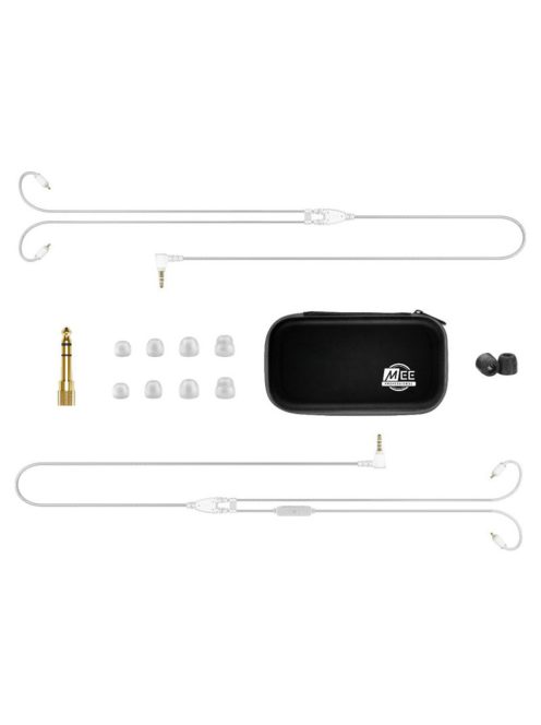 MEE AUDIO MX4 PRO - Modular hybrid in-ear earphones with four dynamic drivers - Clear