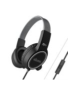 MEE AUDIO KIDJAMZ KJ35 - Child Safe Headphones for Kids, with Volume-Limiting Technology and Mic - Black