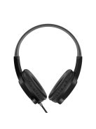 MEE AUDIO KIDJAMZ KJ35 - Child Safe Headphones for Kids, with Volume-Limiting Technology and Mic - Black