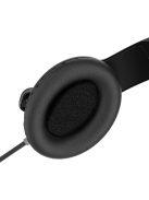 MEE AUDIO KIDJAMZ KJ35 - Child Safe Headphones for Kids, with Volume-Limiting Technology and Mic - Black