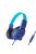 MEE AUDIO KIDJAMZ KJ35 - Child Safe Headphones for Kids, with Volume-Limiting Technology and Mic - Blue