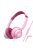 MEE AUDIO KIDJAMZ KJ45 - Safe Listening Wired Headphones for Kids with Volume-Limiter and Mic - Pink