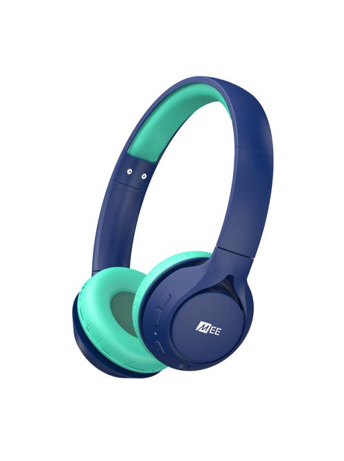 MEE AUDIO KIDJAMZ KJ45BT - Căști Bluetooth de ascultare sigură pentru copii cu limitator de volum și microfon - Albastru