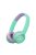 MEE AUDIO KIDJAMZ KJ45BT - Safe Listening Bluetooth Headphones for Kids with Volume-Limiter and Mic - Mint