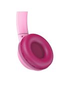 MEE AUDIO KIDJAMZ KJ45BT - Căști Bluetooth de ascultare sigură pentru copii cu limitator de volum și microfon - Roz