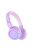 MEE AUDIO KIDJAMZ KJ55BT - Safe Listening Bluetooth Headphones for Kids with Volume-Limiter and Mic - Lavender