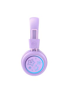   MEE AUDIO KIDJAMZ KJ55BT - Safe Listening Bluetooth Headphones for Kids with Volume-Limiter and Mic - Lavender