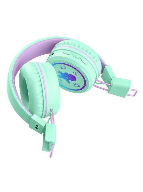 MEE AUDIO KIDJAMZ KJ55BT - Căști Bluetooth pentru copii cu microfon, cu protecție auditivă și limitare a presiunii sonore - Mentă