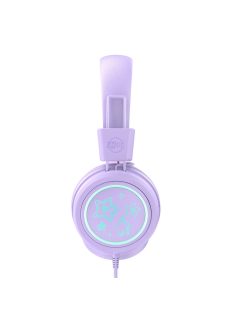   MEE AUDIO KIDJAMZ KJ55 - Safe Listening Wired Headphones for Kids with Volume-Limiter and Mic - Lavender