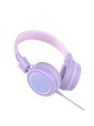 MEE AUDIO KIDJAMZ KJ55 – Safe Listening kabelgebundene Kopfhörer für Kinder mit Lautstärkebegrenzer und Mikrofon – Lavendel