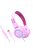 MEE AUDIO KIDJAMZ KJ55 - Safe Listening Wired Headphones for Kids with Volume-Limiter and Mic - Pink