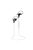 Awei A890BL - Bluetooth In-ear Sports Headphones with Extra Bass - White
