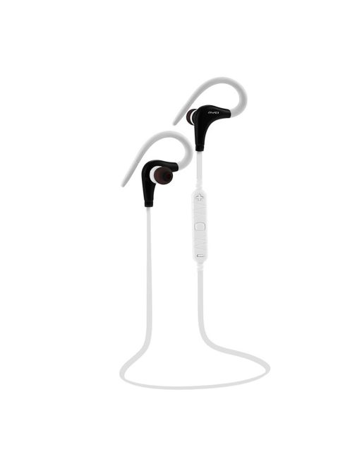 Awei A890BL - Bluetooth In-ear Sports Headphones with Extra Bass - White
