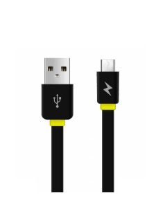 AWEI CL-950 - Flat MicroUSB Cable 1m - Black