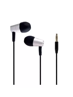 AWEI ES-Q7 - In-Ear Earphones with Extra Bass - Silver