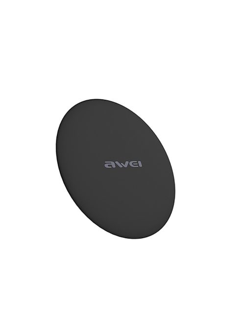 AWEI W5 - Ultraflaches Design Qi Wireless Charger Transmitter 5W - Schwarz