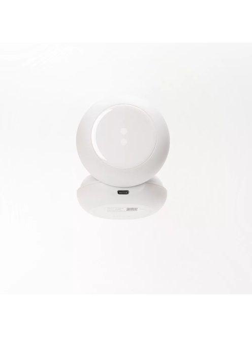 BUTTONS AIR - Luxury true wireless stereo (TWS) earbuds made of real ceramic, with IPX5 rating - White