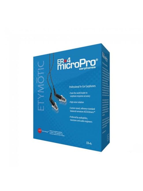 ETYMOTIC ER4S - Single BA Driver Reference In-ear Monitor Earphones