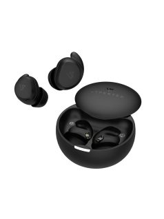   LYPERTEK SOUNDFREE S10 - True Wireless Stereo (TWS) Ultra Compact In-ear Earphones with Active Noise Cancellation (ANC) Wireless Charging (Qi) Bluetooth 5.3 IPX4 - Black