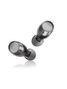 LYPERTEK PUREPLAY Z3 2.0 - Hi-Fi TWS with 10+70 Hours Play Time, PureControl App, Bluetooth 5.2, Wireless Charging and IPX7 - Grey/Black