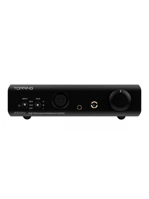 TOPPING A30 PRO - Hochwertiger Desktop-NFCA-Kopfhörerverstärker - Schwarz