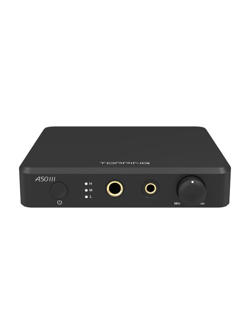 TOPPING A50 III - Desktop Balanced NFCA Headphone Amplifier - Black