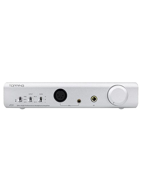 TOPPING A90 High End Desktop Headphone Amplifier Silver