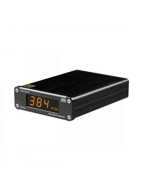 TOPPING D10S - Desktop USB DAC 32bit 384KHz DSD256 - Black -