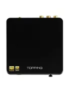 TOPPING D50S - Hochwertiger Desktop-DAC 32bit 768KHz DSD512 - Schwarz