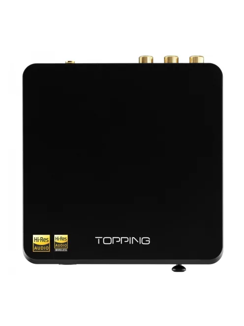TOPPING D50S - Hochwertiger Desktop-DAC 32bit 768KHz DSD512 - Schwarz