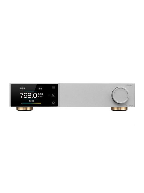TOPPING D70 PRO SABRE - Desktop DAC Bluetooth 5.1 aptX HD LDAC 32bit 768kHz PCM and DSD512 - Silver