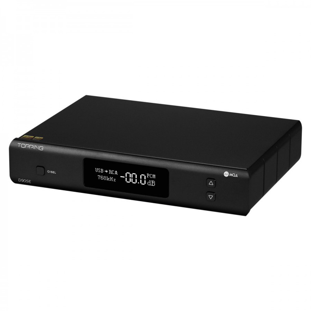 TOPPING D90SE - High-End Quality Desktop MQA DAC 32bit 768KH