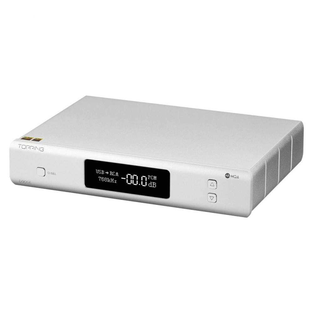 TOPPING D90SE - High-End Quality Desktop MQA DAC 32bit 768KH