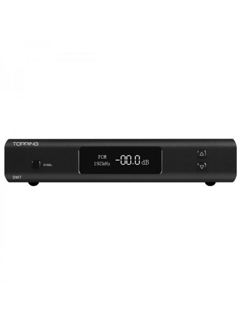 TOPPING DM7 - Premium Quality 8 Channel Desktop DAC 32bit 192kHz DSD128 - Black