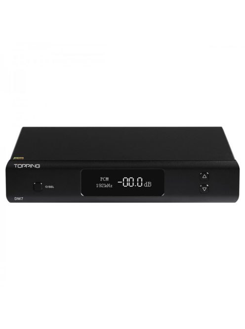 TOPPING DM7 - Premium Quality 8 Channel Desktop DAC 32bit 192kHz DSD128 - Black