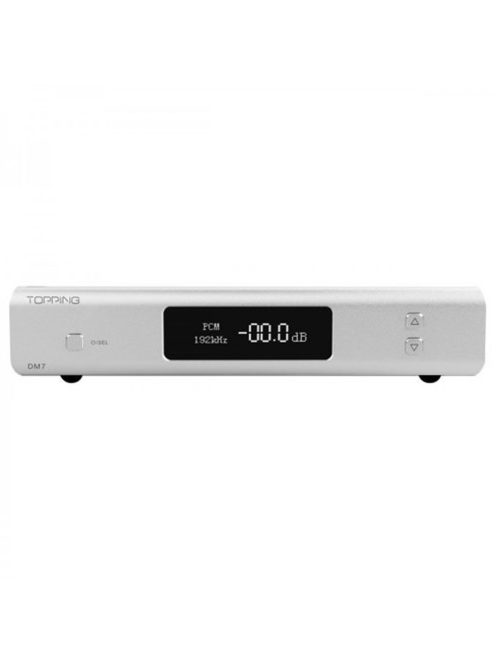 TOPPING DM7 - Premium Quality 8 Channel Desktop DAC 32bit 192kHz DSD128 - Silver